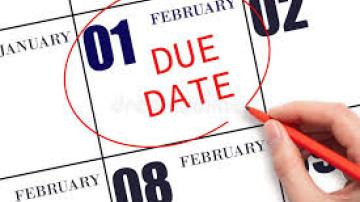 February 1 due date